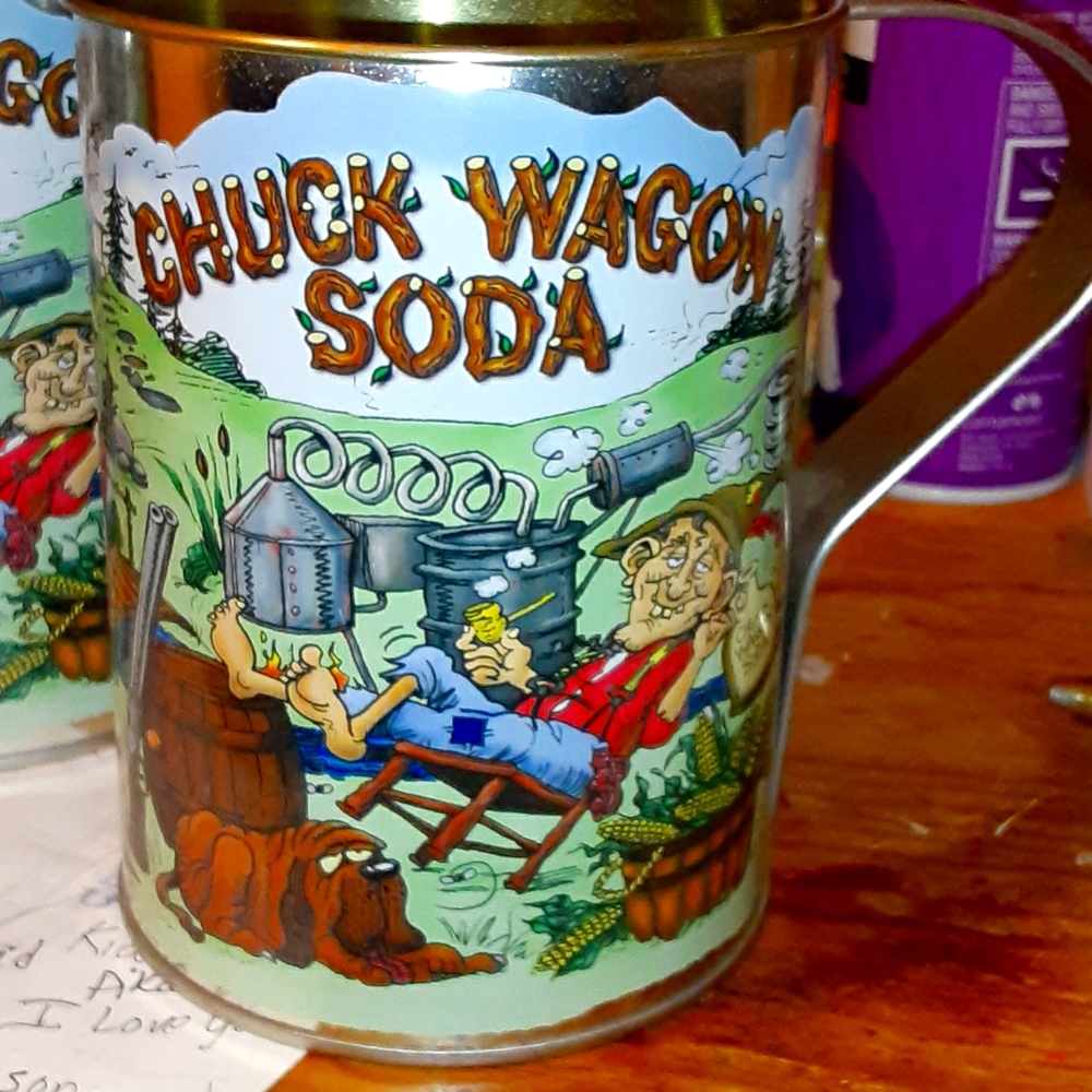 Chuck wagon Soda COLLECTABLE TIN